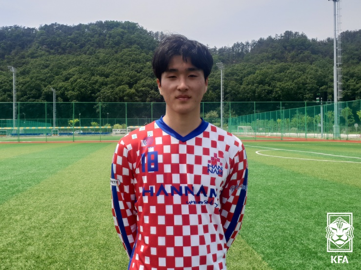 KFA | 대한축구협회 새 출발 한남대 최원준 “앞으로 더 많은 골 넣겠다”